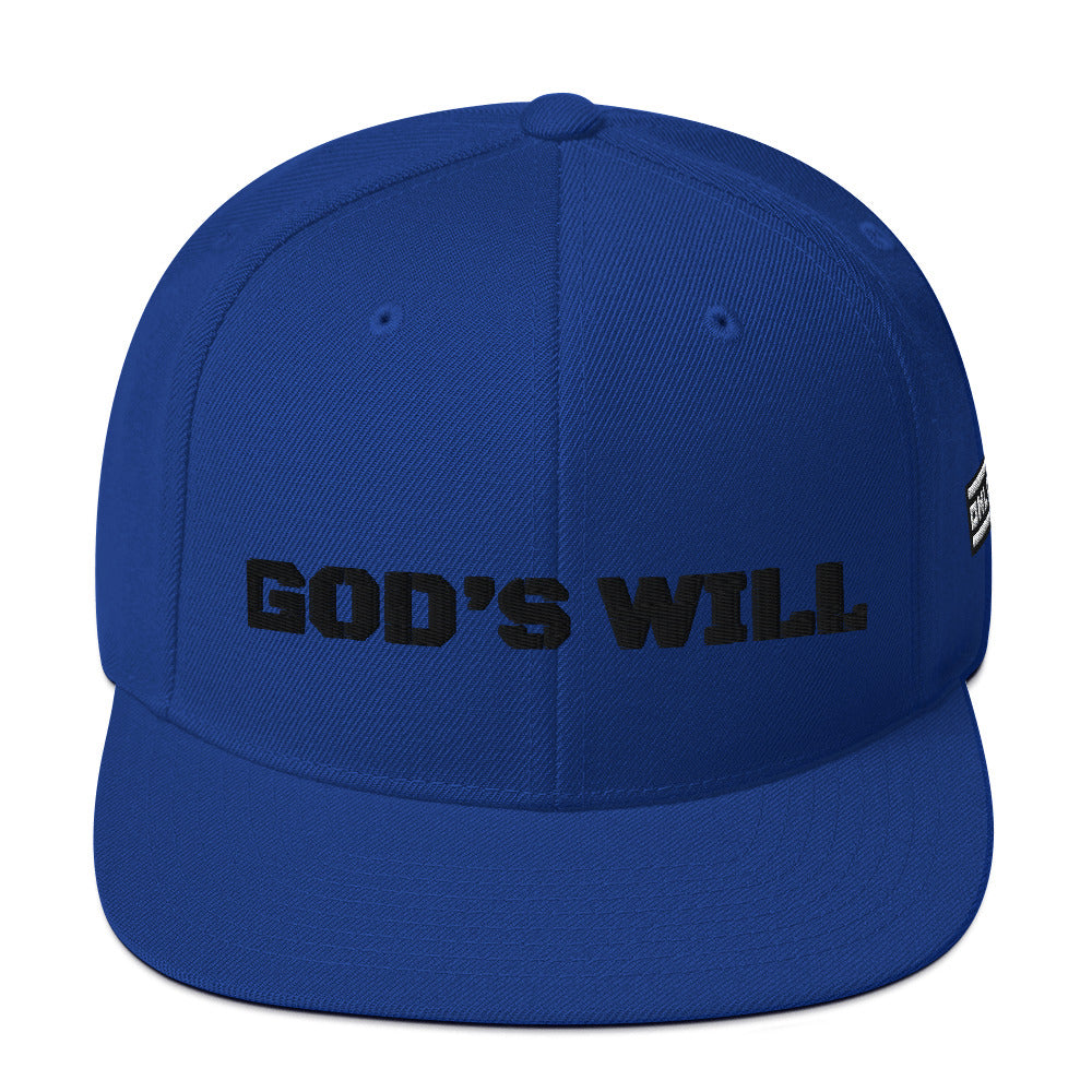 Snapback Hat GODS WILL