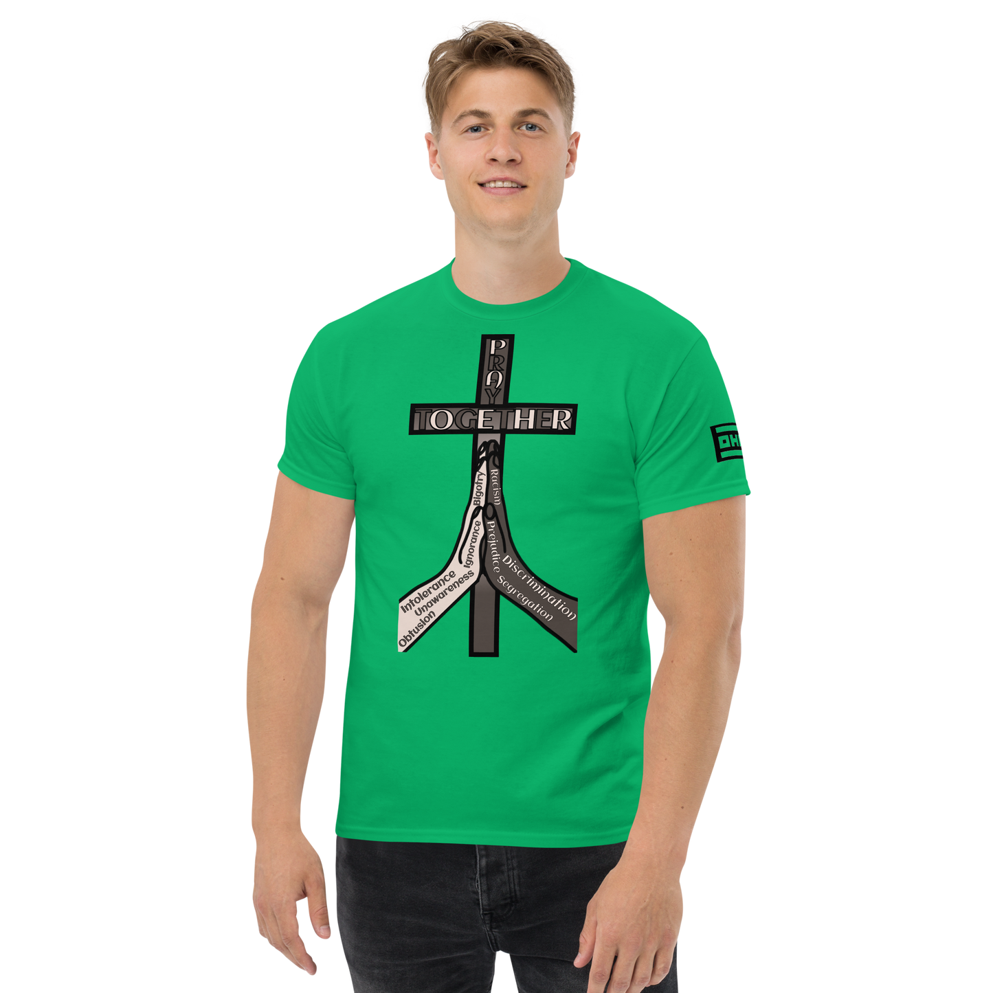 Men's classic tee PRAY TOGETHER