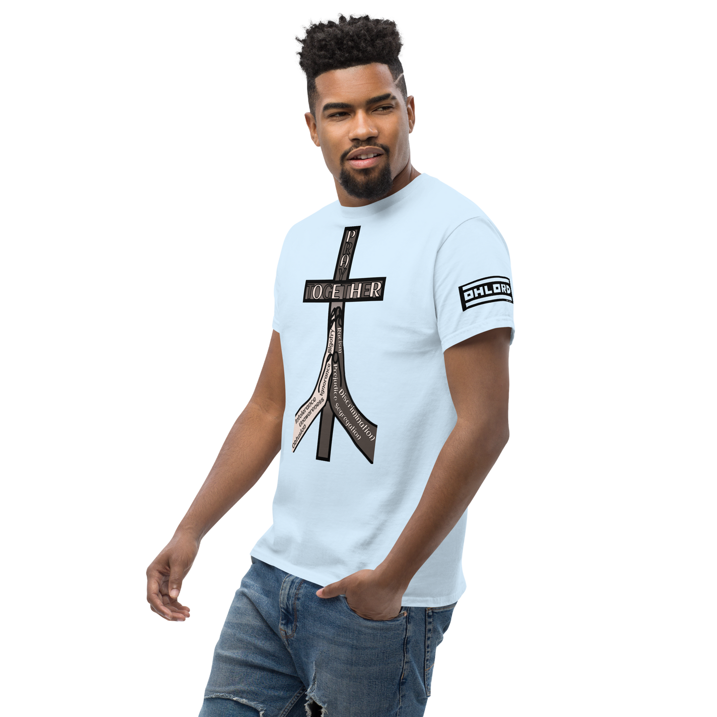 Men's classic tee PRAY TOGETHER