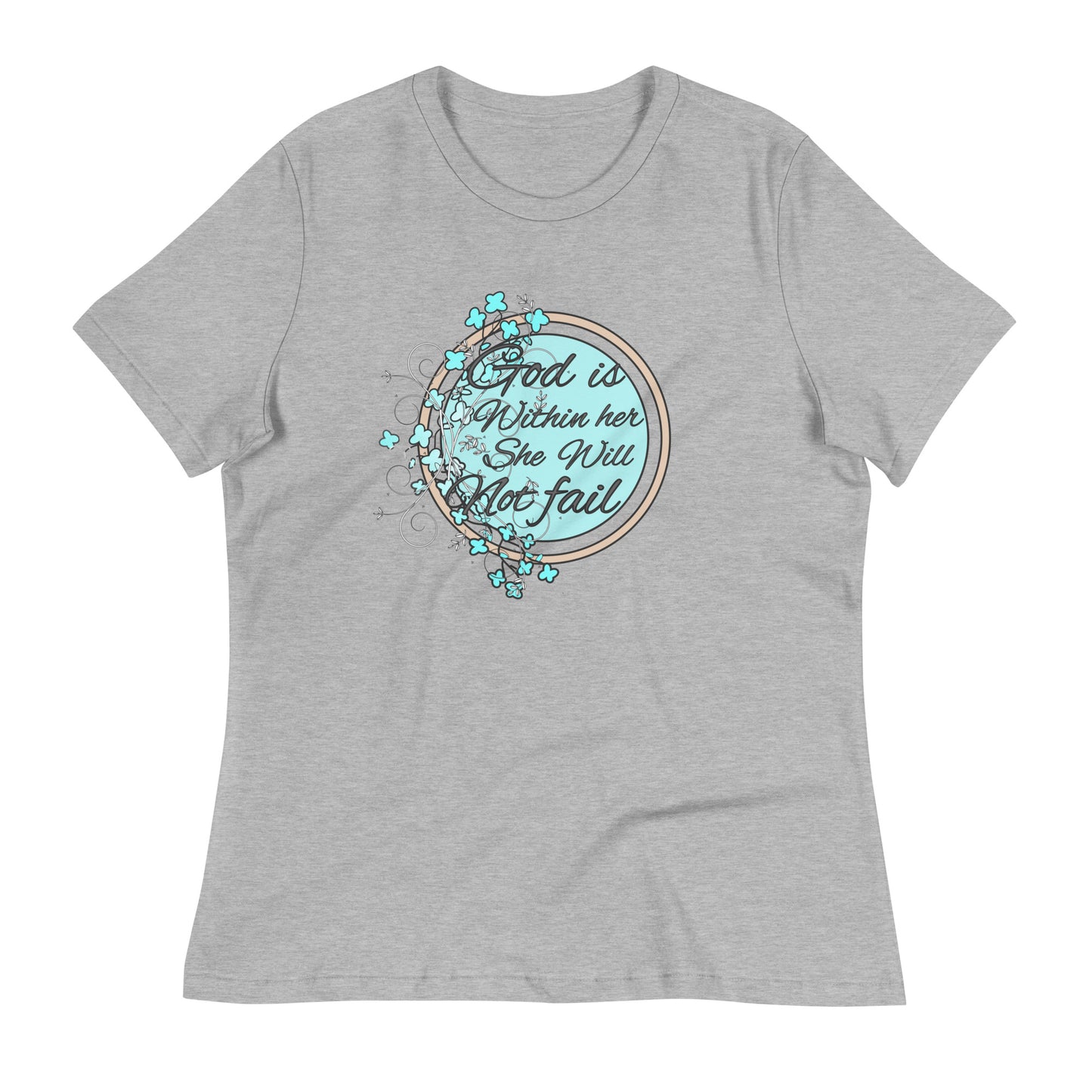 Women's Relaxed T-Shirt flowers