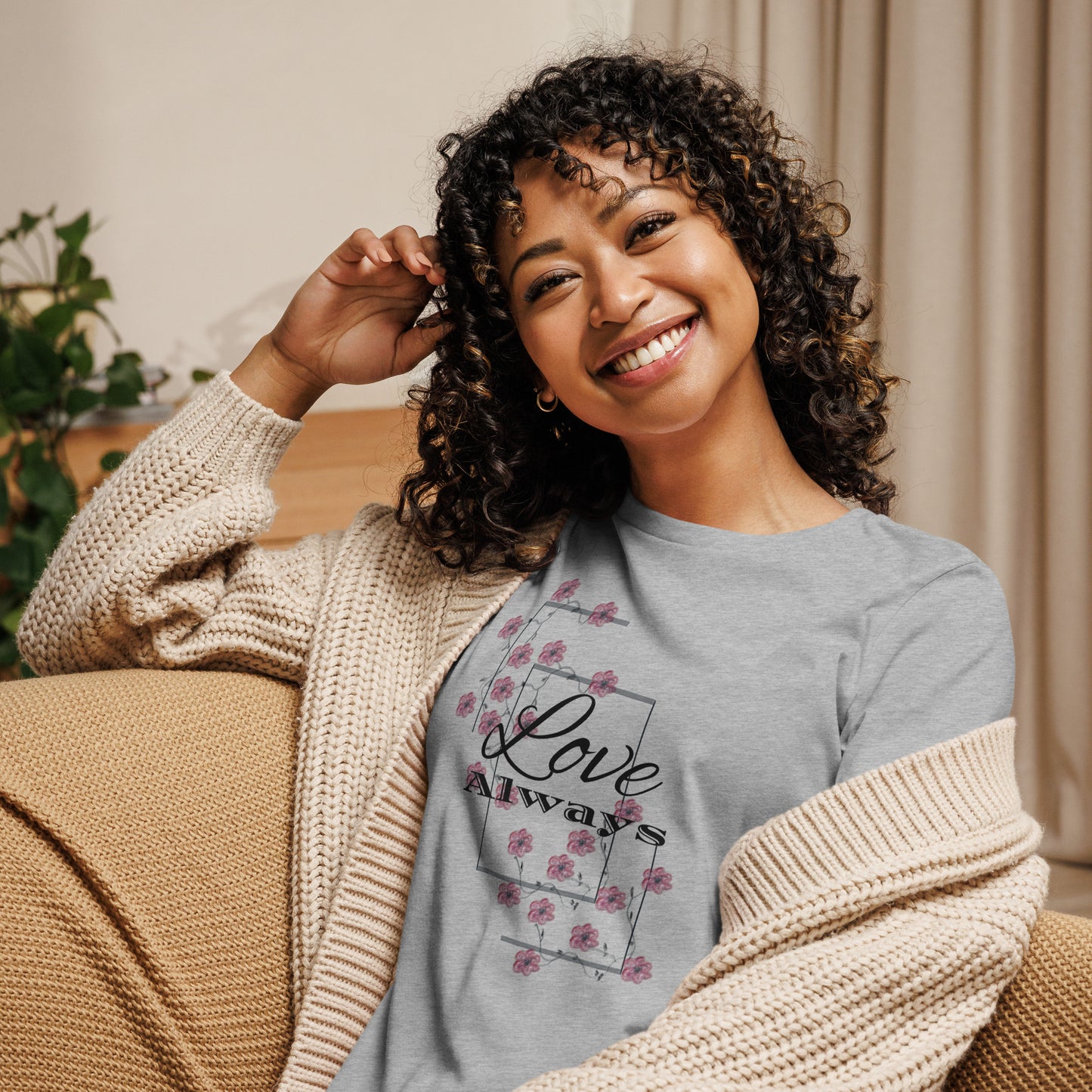 Women's Relaxed T-Shirt love always