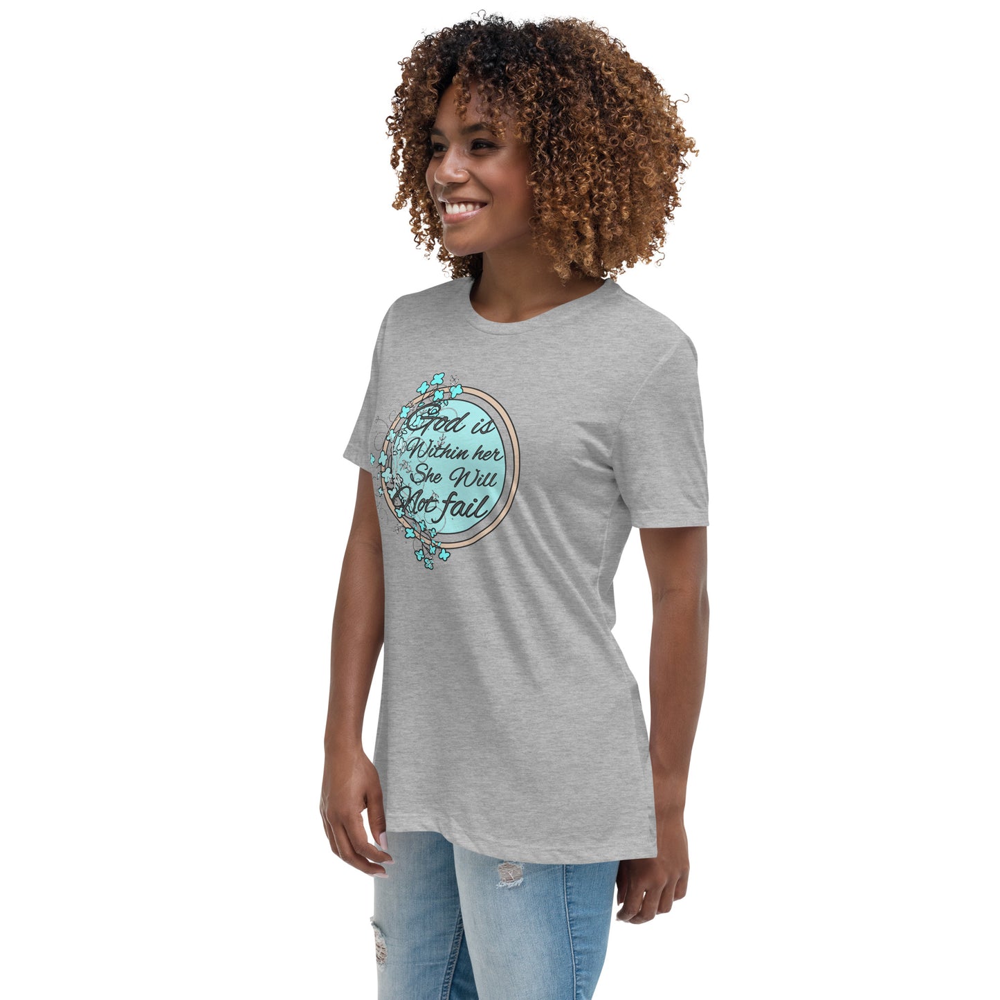 Women's Relaxed T-Shirt flowers