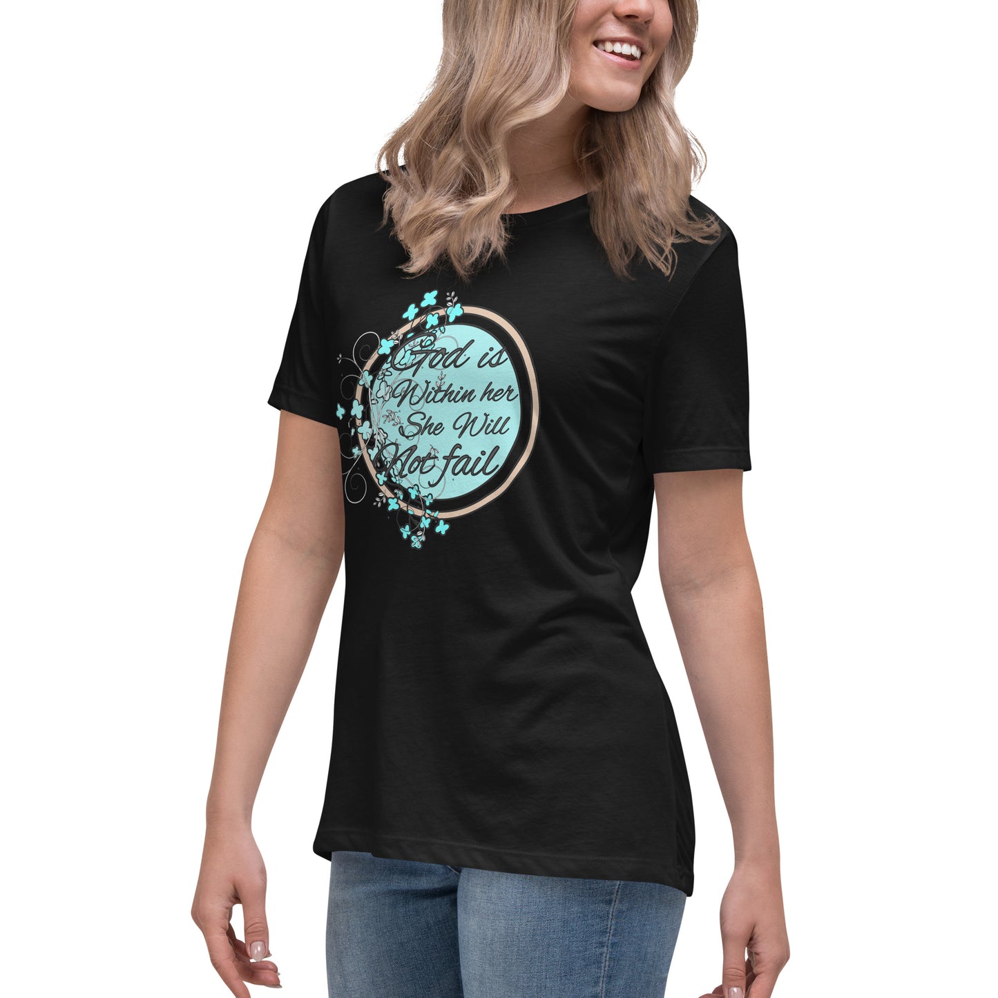 Women's Relaxed T-Shirt flowers