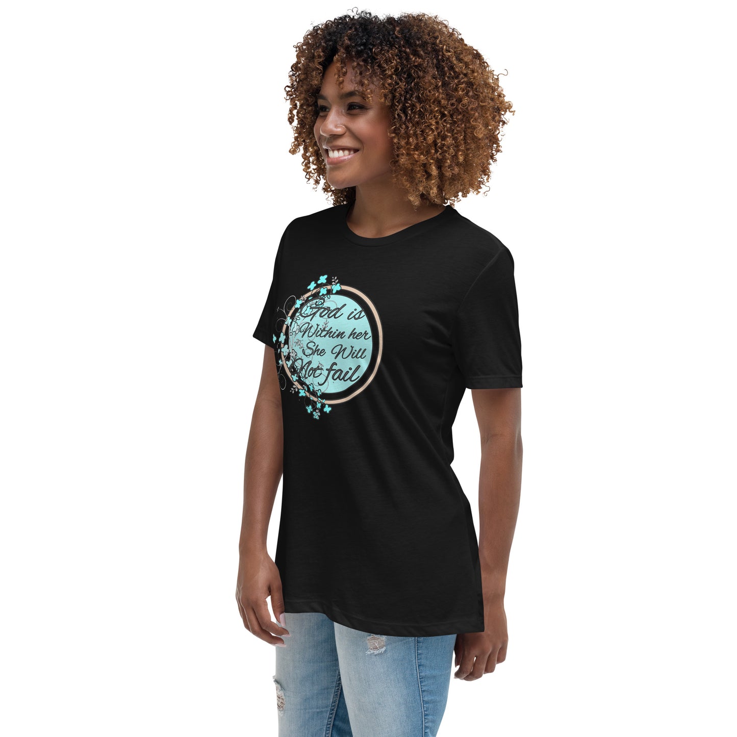 Women's Relaxed T-Shirt flowers