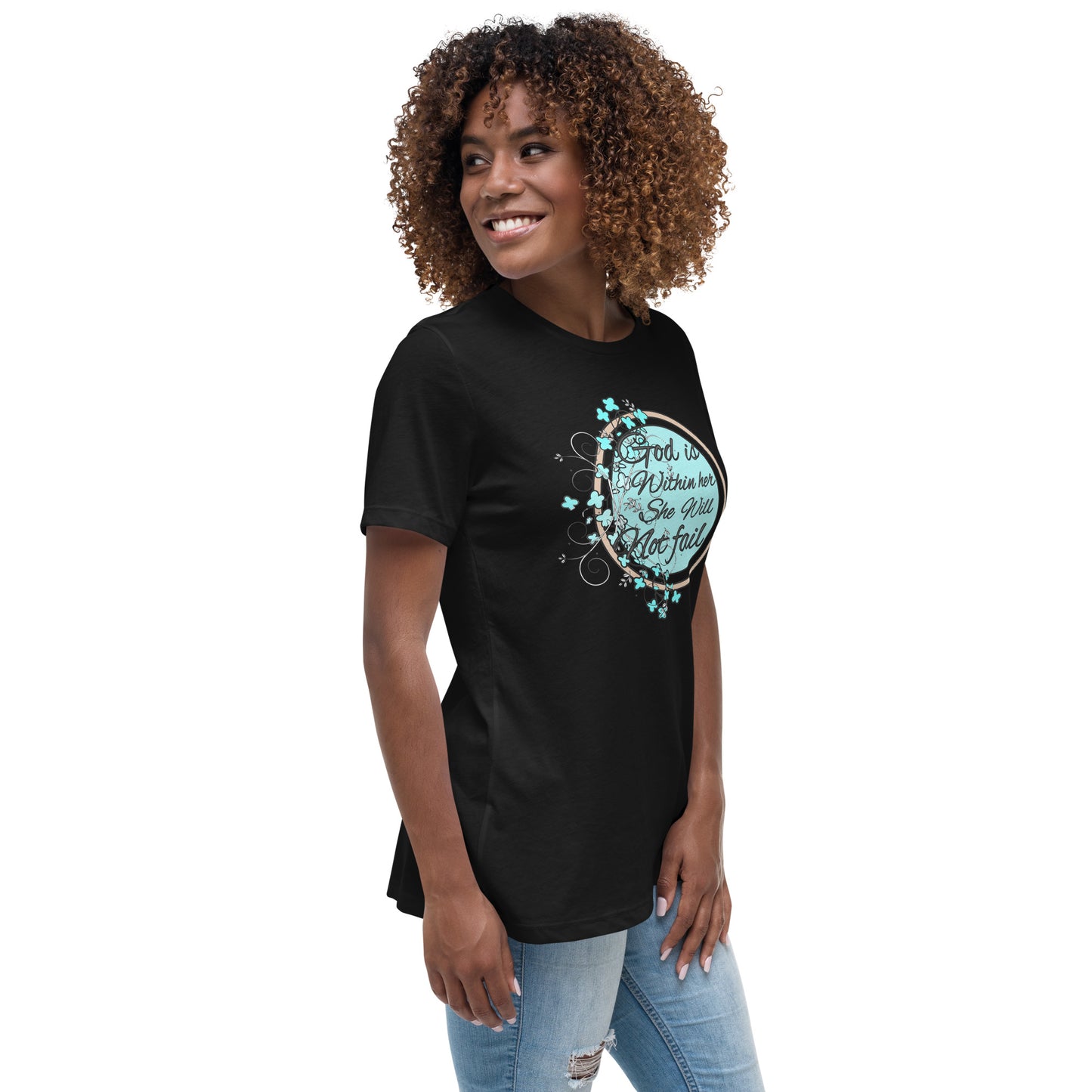 Women's Relaxed T-Shirt flowers