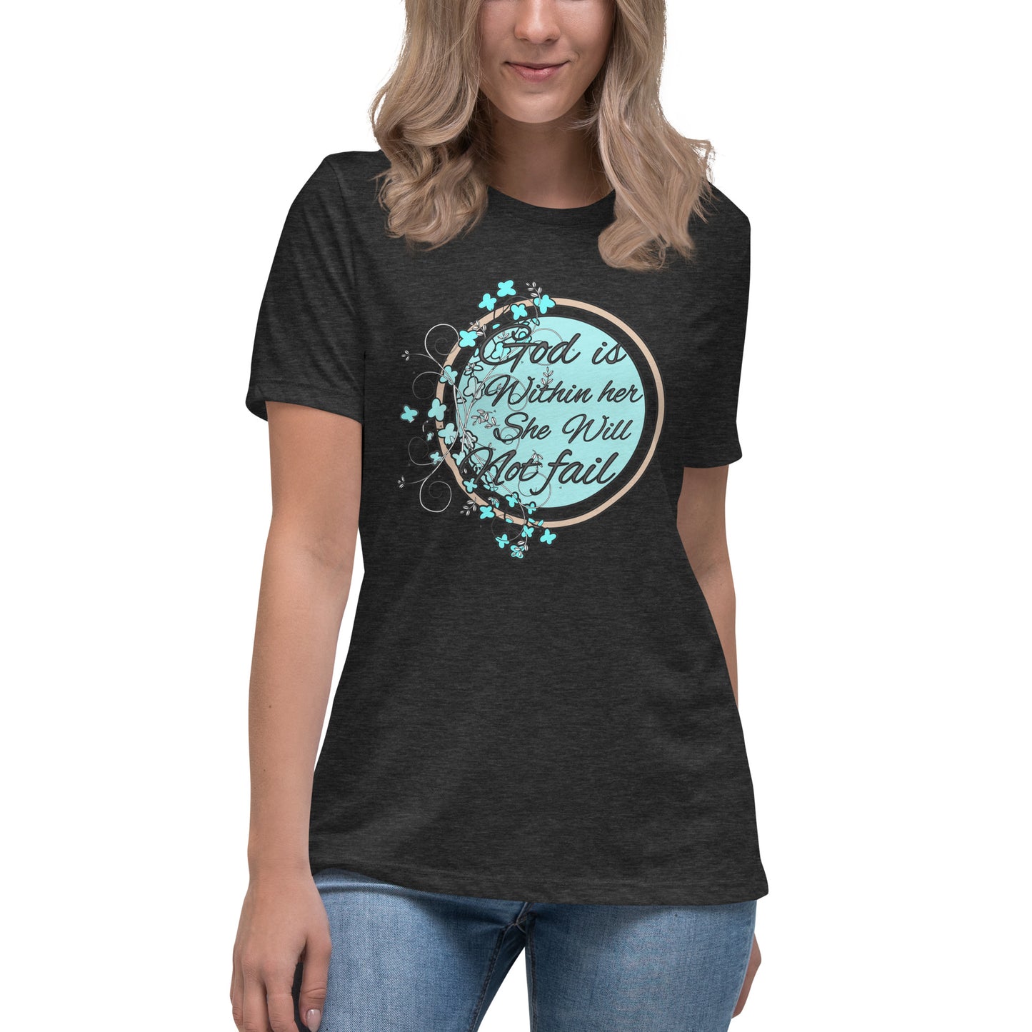 Women's Relaxed T-Shirt flowers