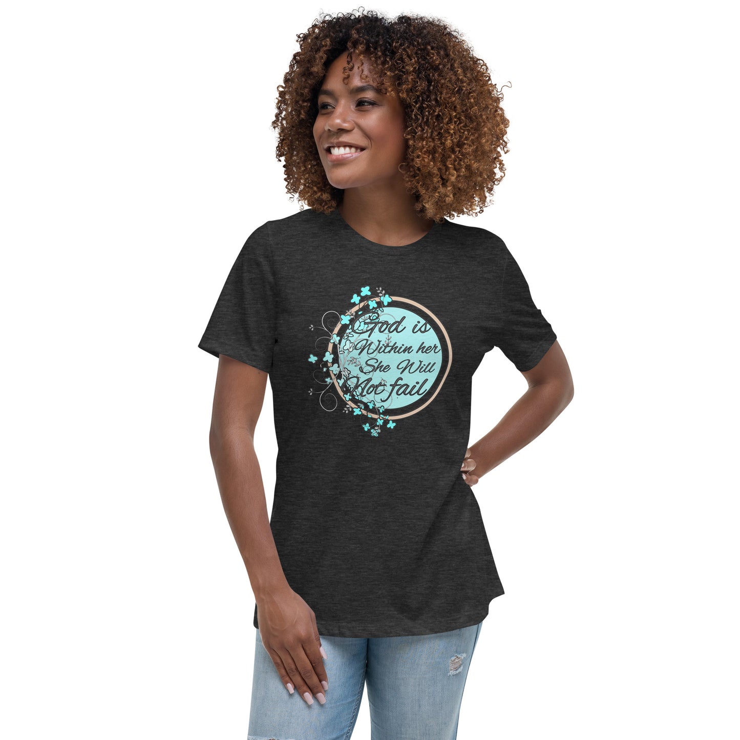 Women's Relaxed T-Shirt flowers