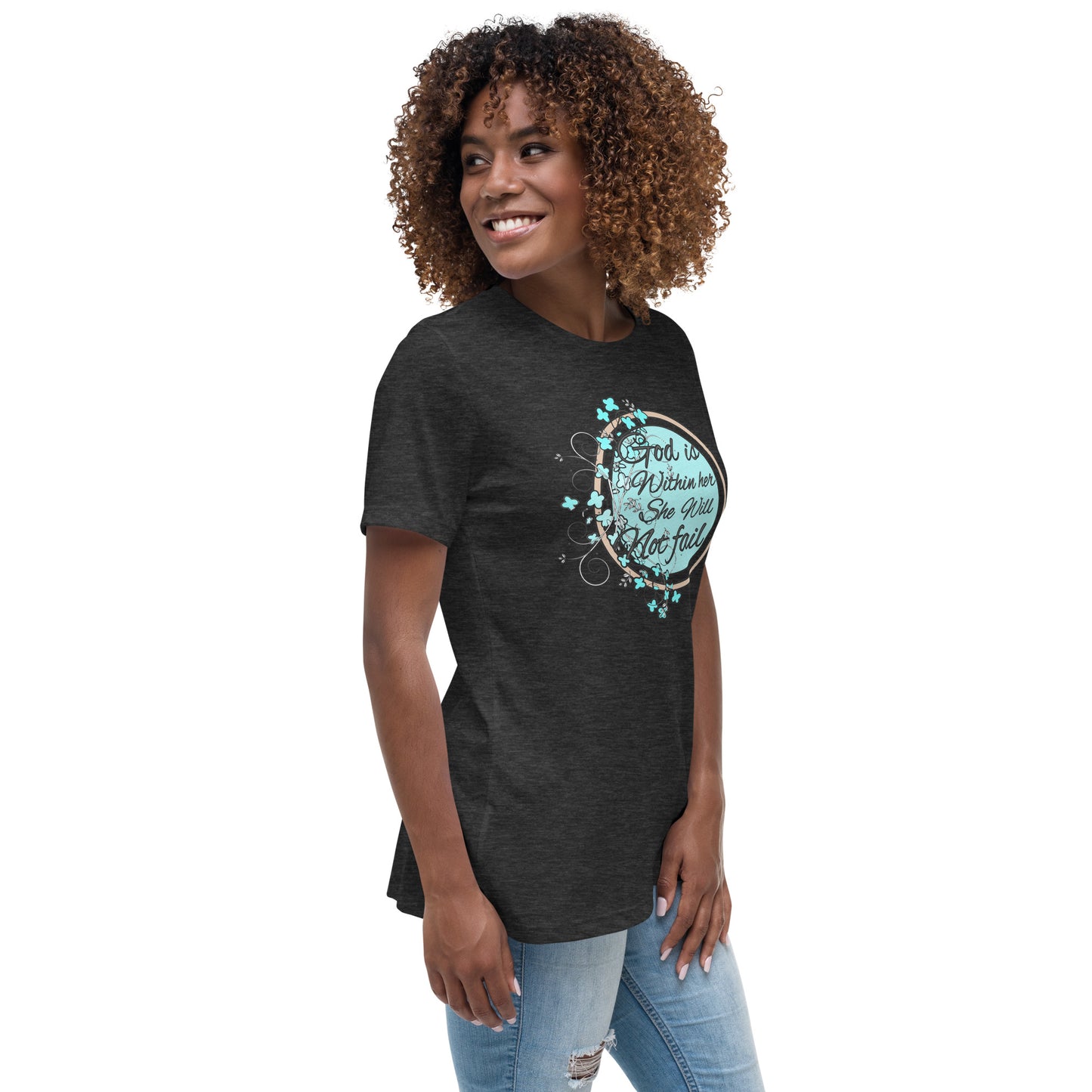 Women's Relaxed T-Shirt flowers