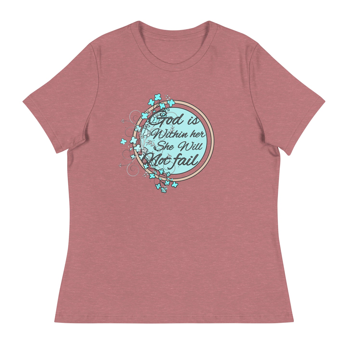 Women's Relaxed T-Shirt flowers