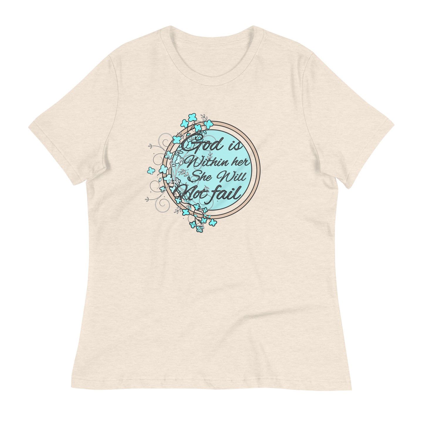 Women's Relaxed T-Shirt flowers