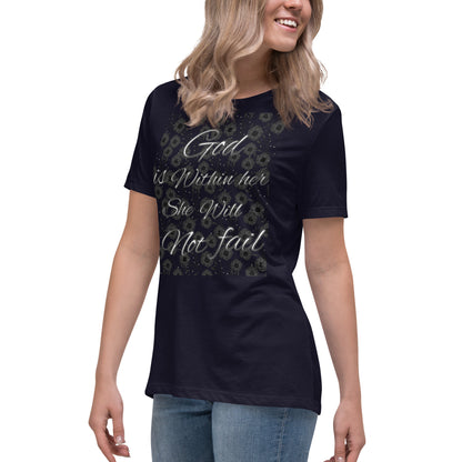 Women's T-Shirt She will not fail