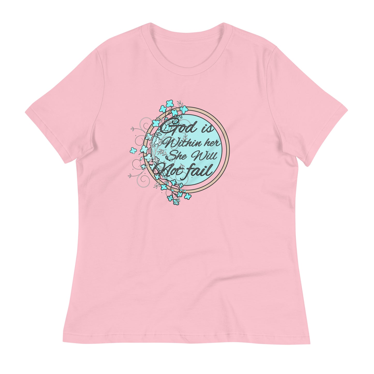 Women's Relaxed T-Shirt flowers