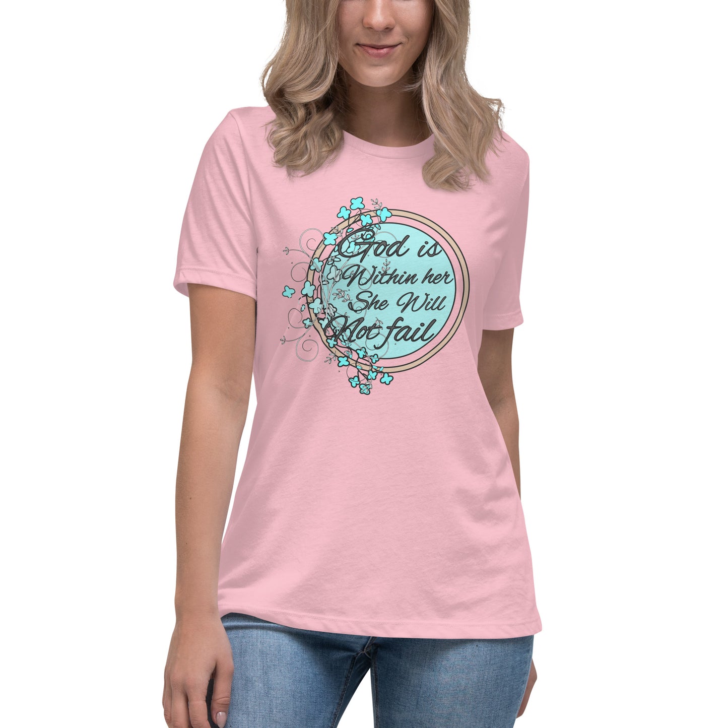 Women's Relaxed T-Shirt flowers