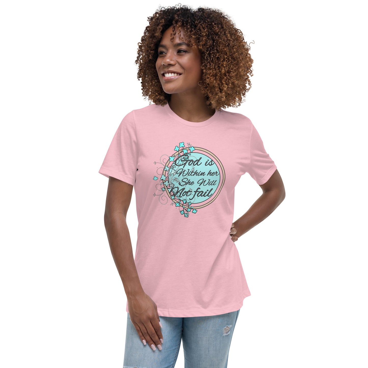 Women's Relaxed T-Shirt flowers