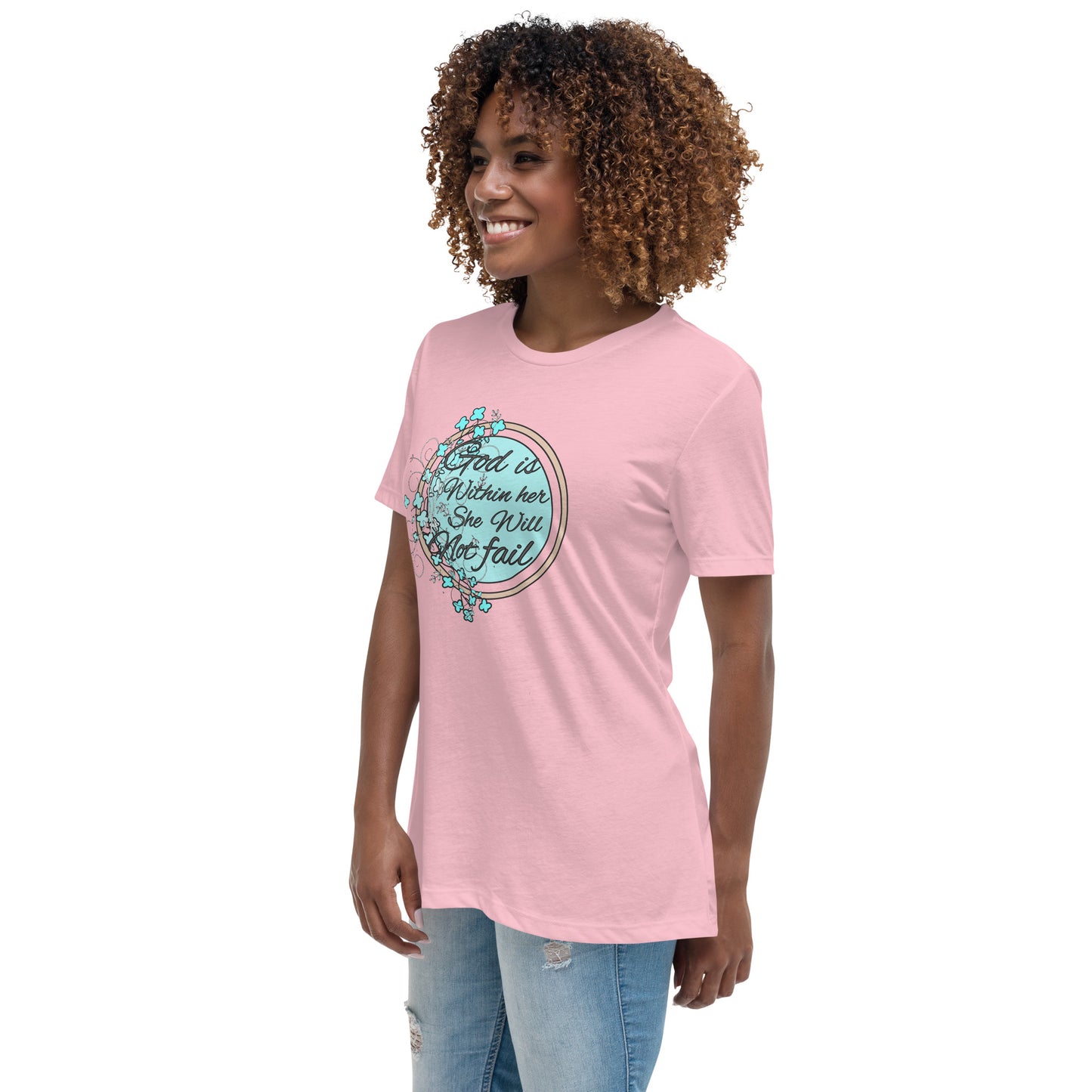 Women's Relaxed T-Shirt flowers