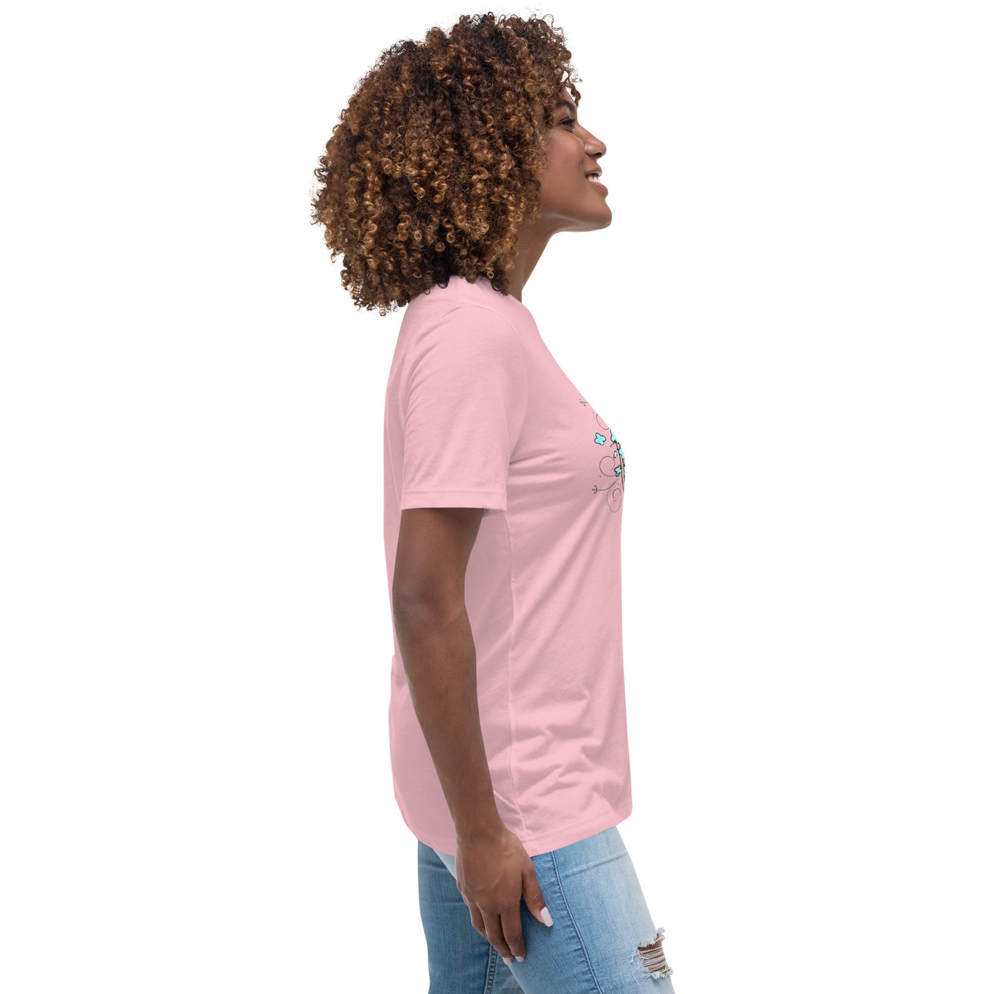 Women's Relaxed T-Shirt flowers