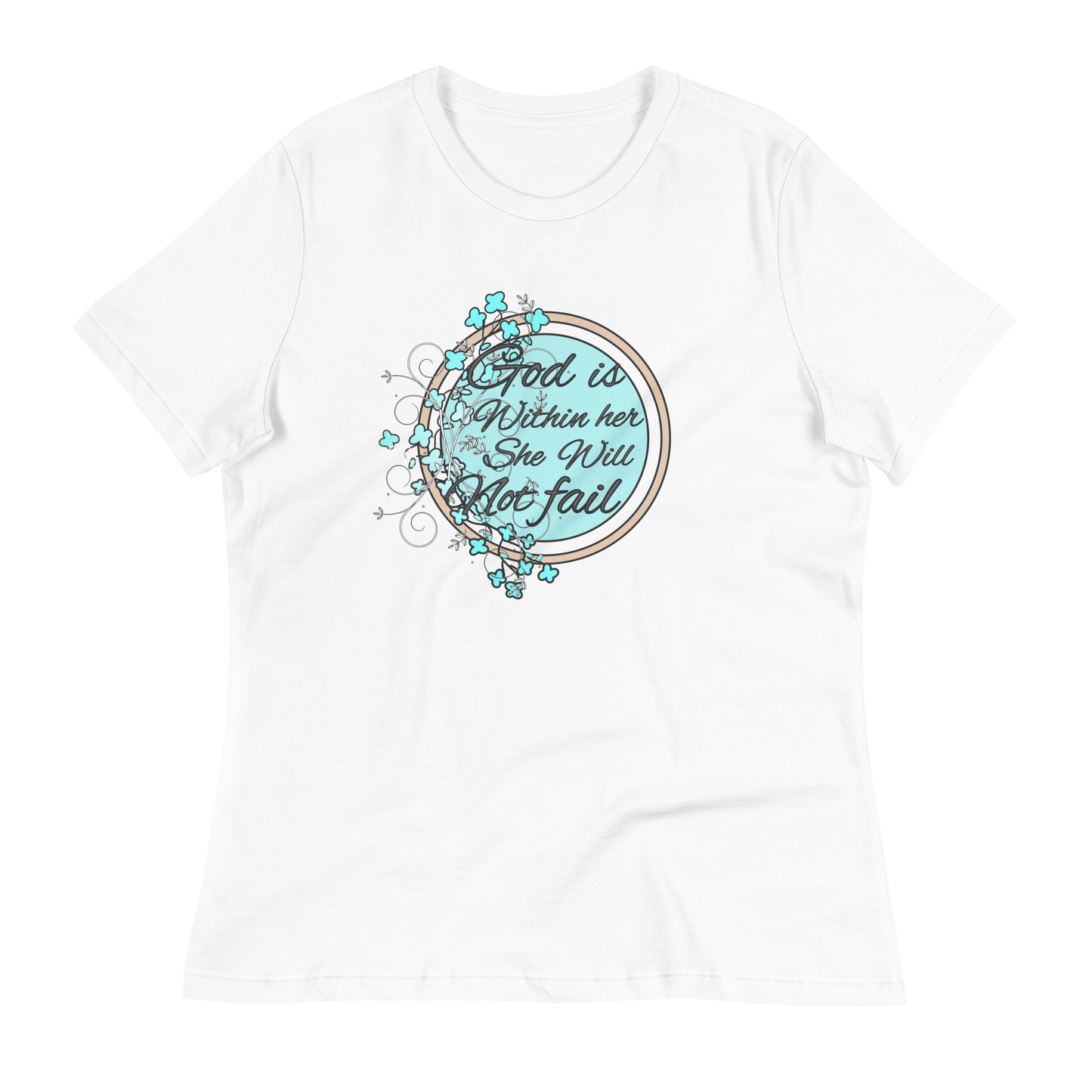 Women's Relaxed T-Shirt flowers