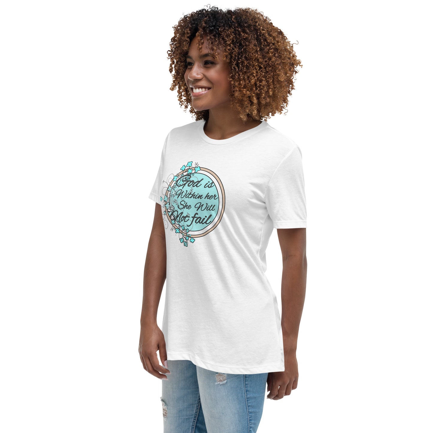 Women's Relaxed T-Shirt flowers