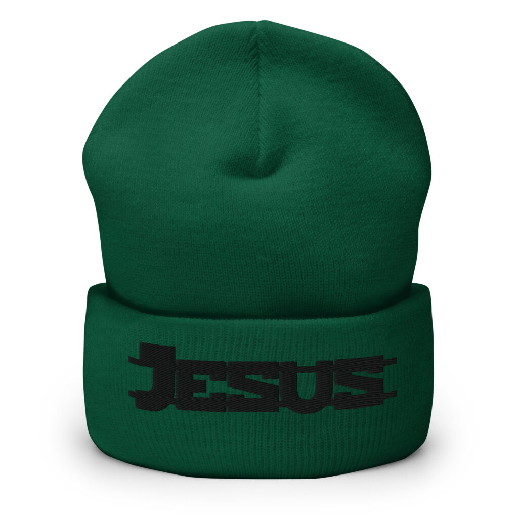 Cuffed Beanie JESUS