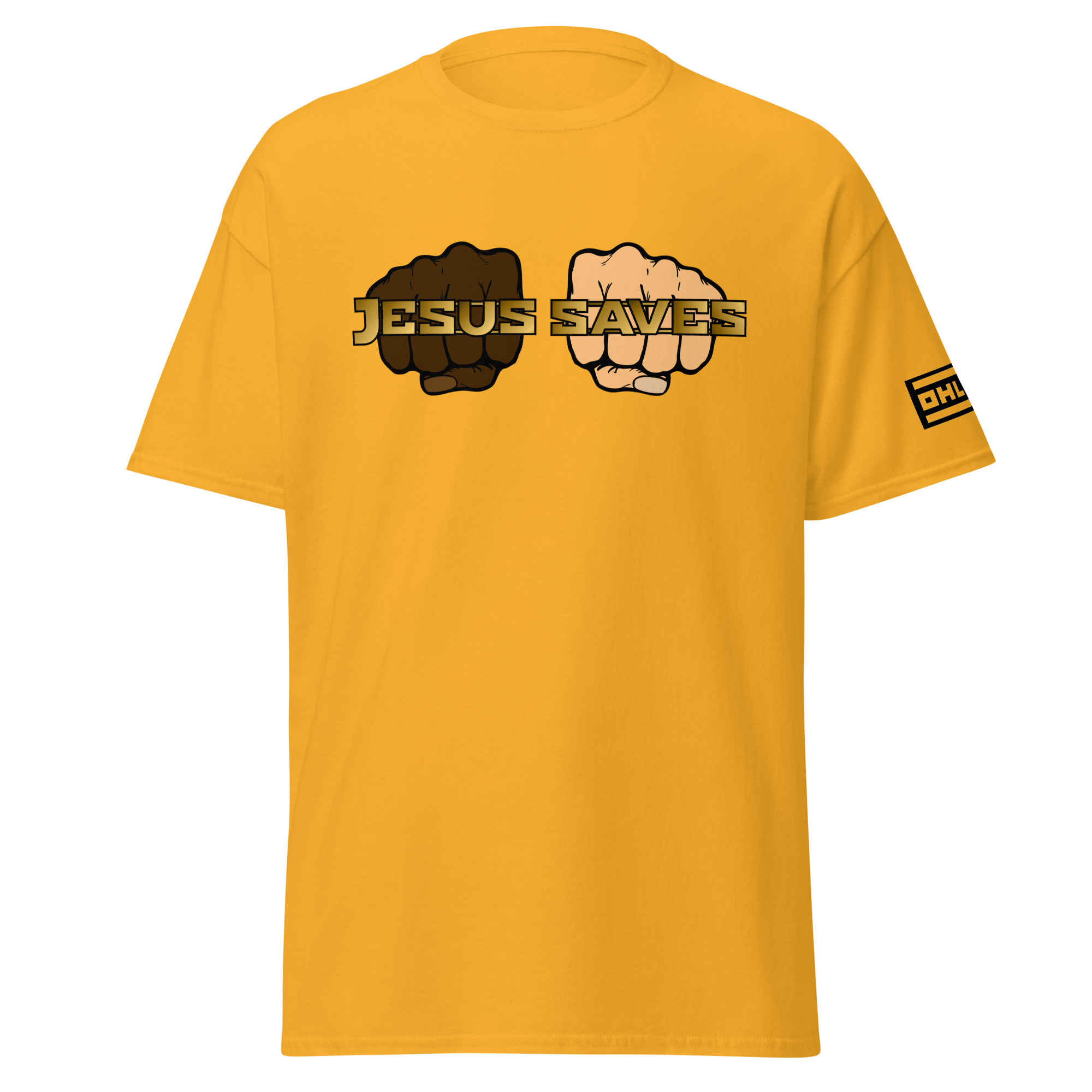 Unisex classic tee Jesus saves Fist - Image 21