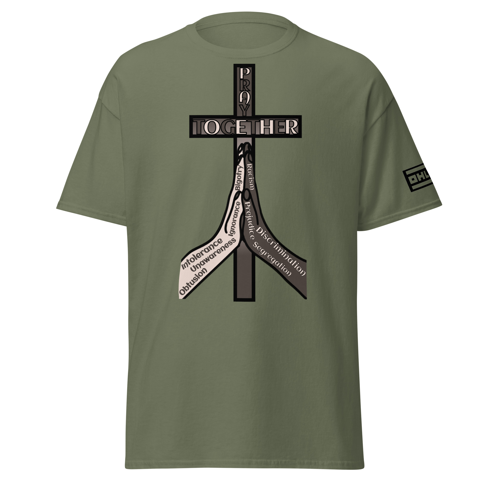 Unisex classic tee pray together - Image 33