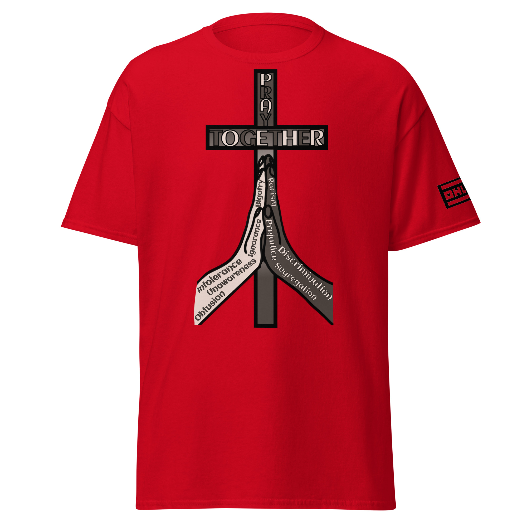Unisex classic tee pray together - Image 13