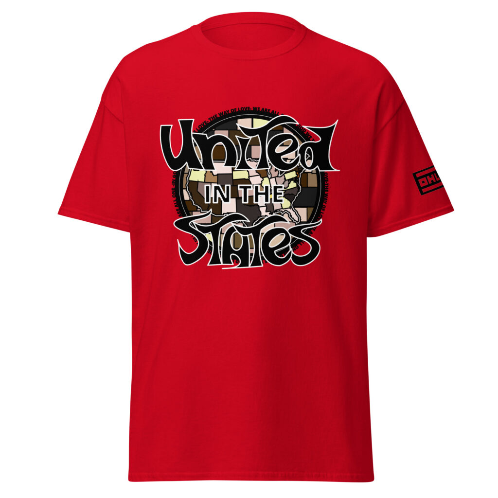 Unisex classic tee united in the states