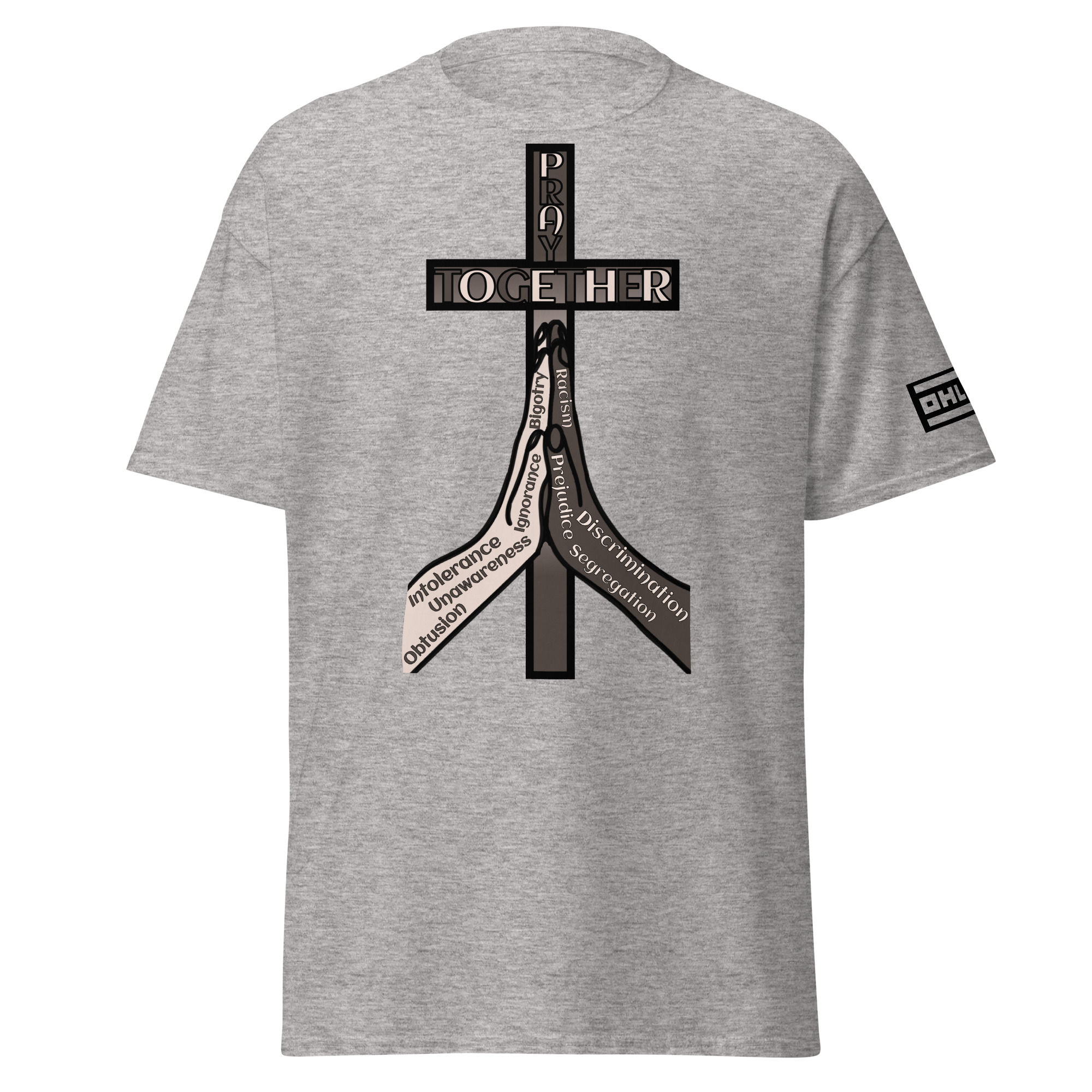 Unisex classic tee pray together - Image 45